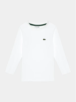 Lacoste Bluzka TJ1123 Biały Regular Fit