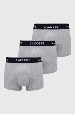 Lacoste bokserki (3-pack) 5H3389 męskie kolor szary 5H3389-NUA