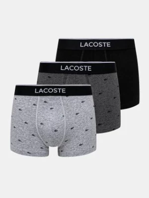 Lacoste bokserki (3-pack) 5H3411 kolor czarny