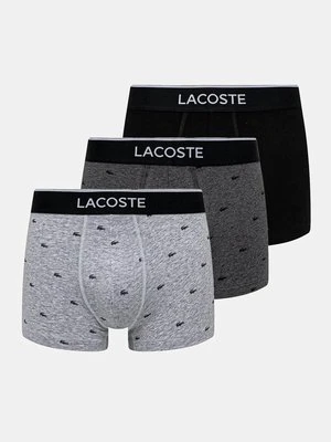 Lacoste bokserki (3-pack) 5H3411 kolor czarny