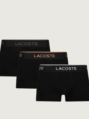 Lacoste Bokserki 3-pack czarny
