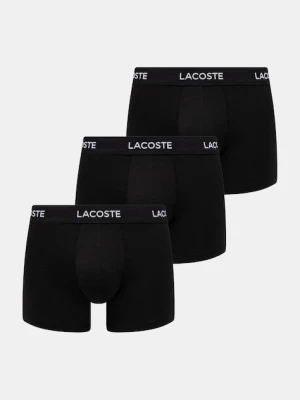 Lacoste bokserki 3-pack kolor czarny 5H2394