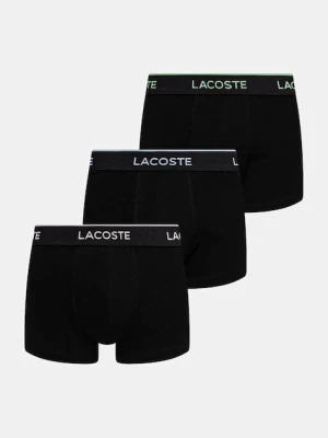 Lacoste bokserki 3-pack kolor czarny 5H4967