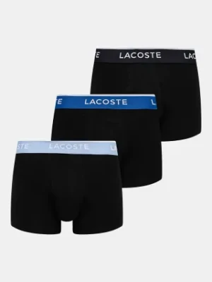 Lacoste bokserki 3-pack męskie kolor czarny 5H1297