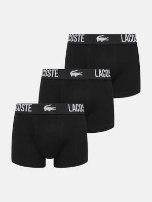 Lacoste bokserki 3-pack męskie kolor czarny 5H2393