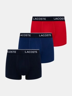 Lacoste bokserki 3-pack męskie kolor granatowy 5H1300