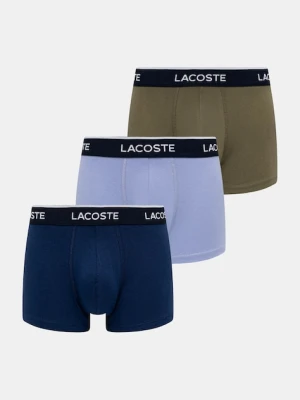 Lacoste bokserki 3-pack męskie kolor granatowy 5H1300