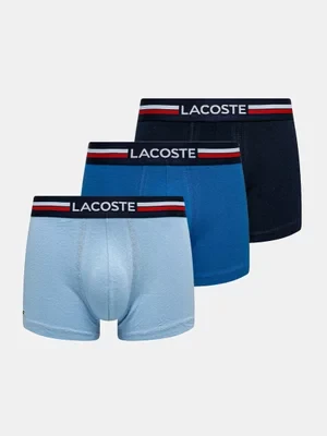 Lacoste bokserki 3-pack męskie kolor granatowy 5H2390