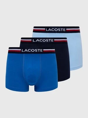 Lacoste bokserki 3-pack męskie kolor granatowy