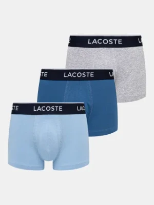 Lacoste bokserki 3-pack męskie kolor niebieski 5H1300