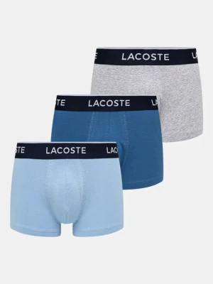 Lacoste bokserki 3-pack męskie kolor niebieski 5H1300