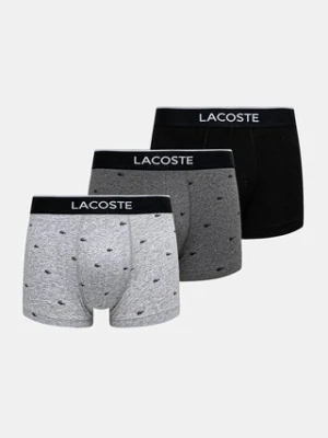 Lacoste bokserki 3-pack męskie kolor szary 5H1299