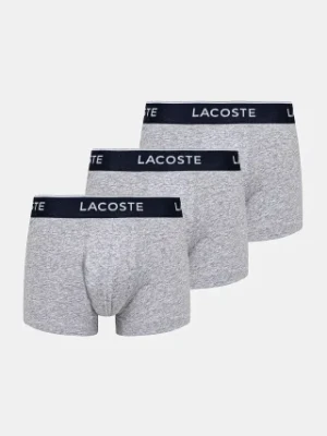 Zdjęcie produktu Lacoste bokserki 3-pack męskie kolor szary 5H1300