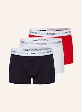 Lacoste Bokserki, 3 Szt. rot
