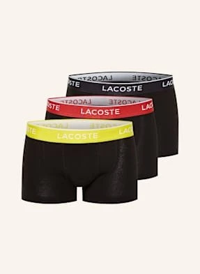 Lacoste Bokserki, 3 Szt. schwarz