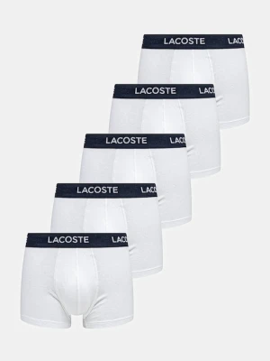 Lacoste bokserki 5-pack męskie kolor biały 5H1292