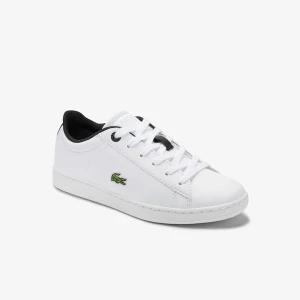 Lacoste Carnaby Evo 0120 2 Suc Çocuk Beyaz - Siyah Sneaker