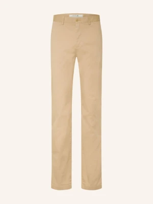 Lacoste Chinosy O Kroju Slim Fit beige