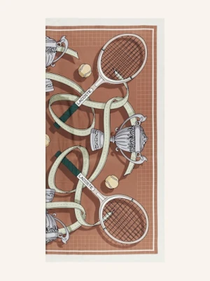 Lacoste Chusta Jedwabna braun