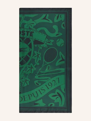 Lacoste Chusta Jedwabna gruen