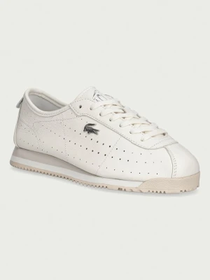 Lacoste CLUB-LOW sneakersy damskie skórzane beżowy