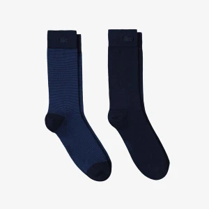 Zdjęcie produktu Lacoste Çocuk Çizgili Lacivert Çorap