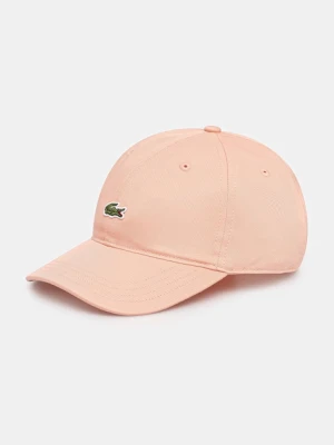Lacoste czapka bejsbolowa bawełniana