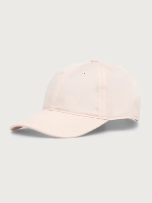 Lacoste czapka bejsbolówka bawełniana różowy