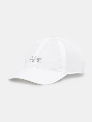 Lacoste czapka z daszkiem bawełniana