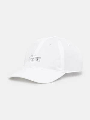 Lacoste czapka z daszkiem bawełniana