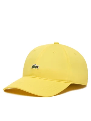 Lacoste Czapka z daszkiem RK0491 Żółty jasny