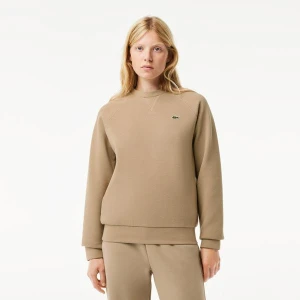 Lacoste Damska bluza z mieszanki bawełnianej z okrągłym dekoltem