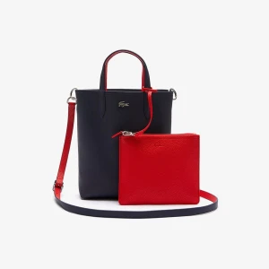 Lacoste Damska Dwustronna Płócienna Torba Tote Bag Anna