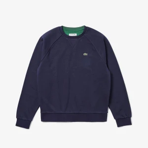 Lacoste Damska Klasyczna Polarowa Bluza Z Okrągłym Dekoltem