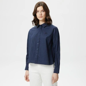 Lacoste damska koszula tkana
