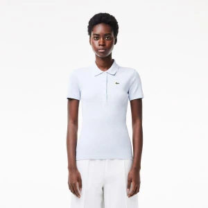 Lacoste damska koszulka polo z bawełny organicznej Slim Fit