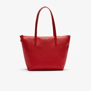 Lacoste Damska Mała Torebka Tote Bag Z Zamkiem Błyskawicznym L.12.12