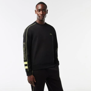 Lacoste Dwustronna bawełniana bluza z haftem