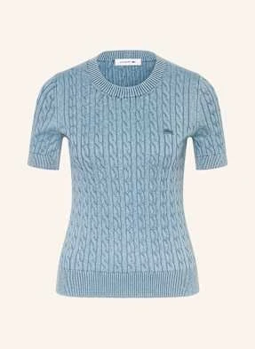 Lacoste Dzianinowa Koszulka blau