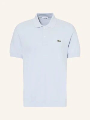 Lacoste Dzianinowa Koszulka Polo Classic Fit blau