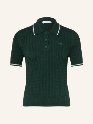 Lacoste Dzianinowa Koszulka Polo gruen