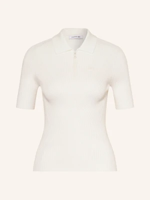 Lacoste Dzianinowa Koszulka weiss