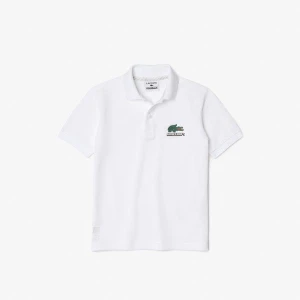 Zdjęcie produktu Lacoste Dziecięca koszulka polo x Minecraft z bawełny organicznej piki