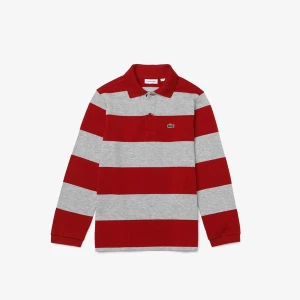 Lacoste Dziecięca koszulka polo z długim rękawem