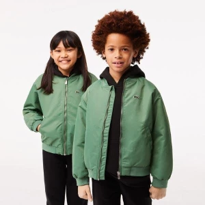 Kids' Lacoste Nylon Colour-block Teddy Jacket