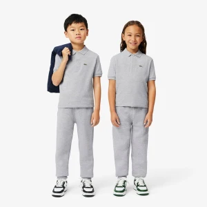 Lacoste dziecięce spodnie sportowe w bloki kolorystyczne
