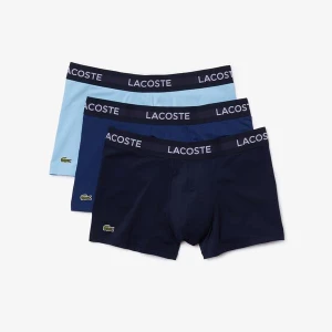 Lacoste Erkek Regular Fit 3'lü Lacivert Boxer