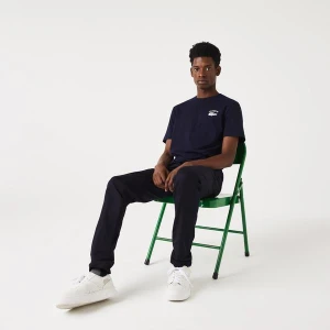 Lacoste Erkek Regular Fit Bisiklet Yaka Lacivert T-Shirt