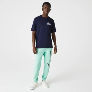 Lacoste Erkek Relaxed Fit Bisiklet Yaka Lacivert T-Shirt