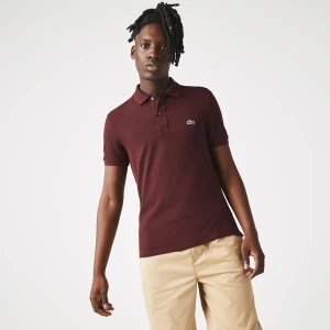 Lacoste Erkek Slim Fit Kahverengi Polo